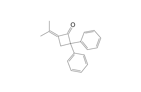 2-Isopropylidene-4,4-diphenylcyclobutan-1-one