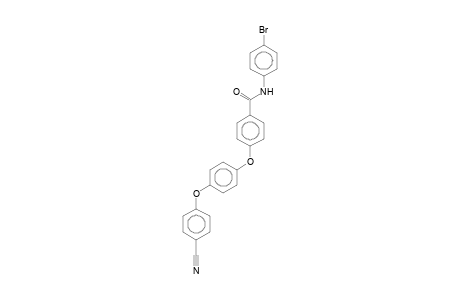 N-(4-Bromophenyl)-4-[4-(4-cyanophenoxy)phenoxy]benzamide