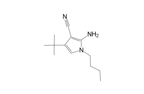 2-Amino-1-butyl-4-tert-butyl-1H-pyrrole-3-carbonitrile
