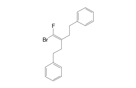 1-BROMO-1-FLUORO-2,2-[BIS-(PHENYLETHYL)]-ETHENE