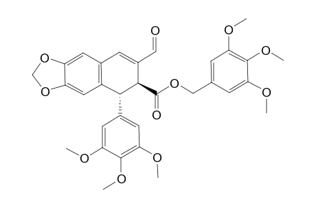3,4,5-TRIMETHOXYBENZYL_9-DEOXY-9-OXO-ALPHA-APOPICROPODOPHYLLATE