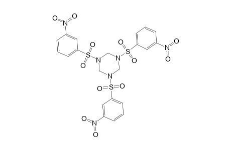 1,3,5-Triazine, hexahydro-1,3,5-tris[(3-nitrophenyl)sulfonyl]-