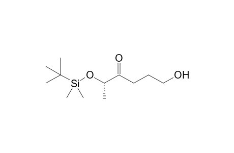 (S)-2-(tert-butyldimethylsilyloxy)-6-hydroxyhexan-3-one