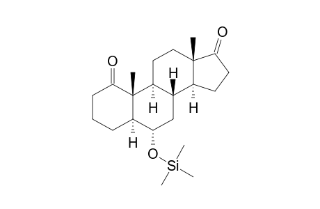 5.ALPHA.-ANDROSTAN-6.ALPHA.-OL-1,17-DIONE-TRIMETHYLSILYL ETHER