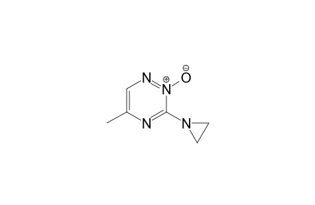 1,2,4-Triazine, 3-(1-aziridinyl)-5-methyl-, 2-oxide