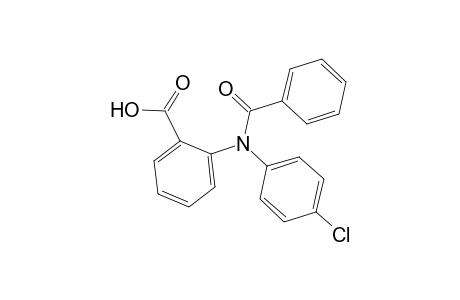 2-(Benzoyl-4-chloroanilino)benzoic acid