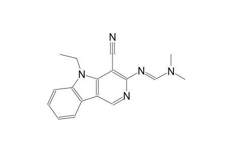 N'-(4-cyano-5-ethyl-5H-pyrido[4,3-b]indol-3-yl)-N,N-dimethylimidoformamide