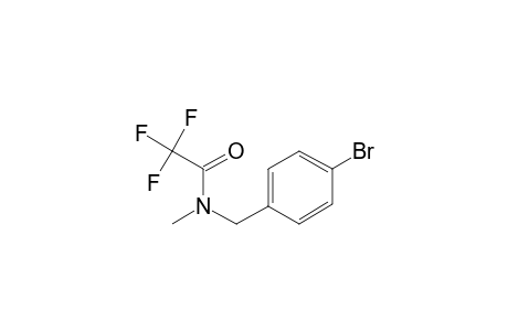 4-Bromo-N-methylbenzylamine, N-trifluoroacetyl-