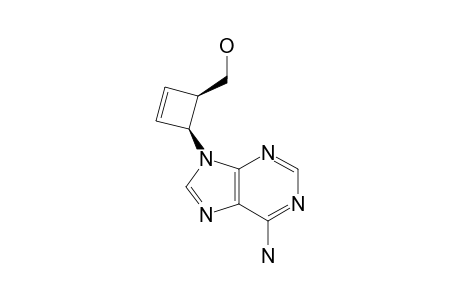 [(1R,4S)-4-(6-aminopurin-9-yl)-1-cyclobut-2-enyl]methanol