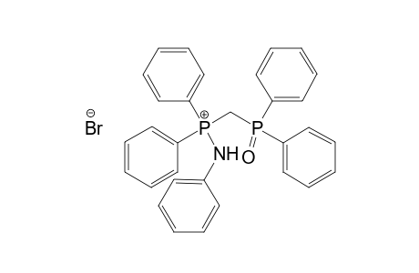N-(Phenyl)-P,P-diphenyl-p-(diphenylphosphinoyl)methyl-phosphonium bromide salt