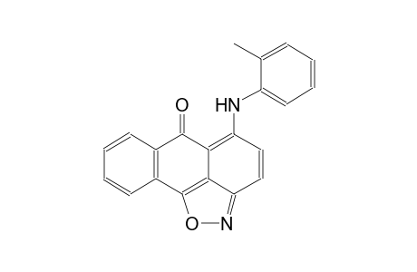 5-(2-toluidino)-6H-anthra[1,9-cd]isoxazol-6-one