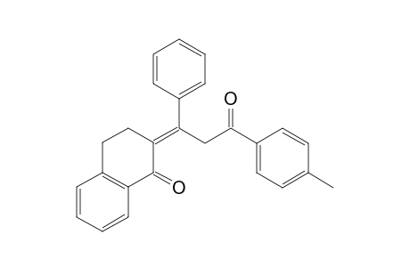 (2E)-2-[3-(4-Methylphenyl)-3-oxo-1-phenylpropylidene]-3,4-dihydro-1(2H)-naphthalenone