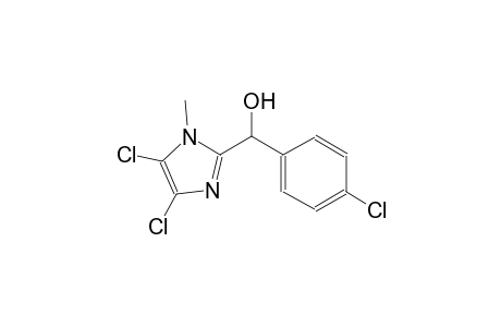 (4-chlorophenyl)(4,5-dichloro-1-methyl-1H-imidazol-2-yl)methanol