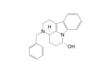 (3a.alpha.,6.alpha.)-3-Benzyl-2,3,3a,4,5,6-hexahydro-1H-indolo[3,2,1-de]-[1,5)naphthyridin-6-ol