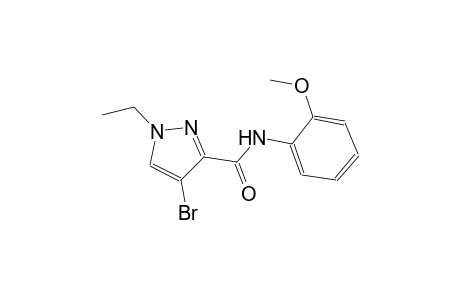 4-bromo-1-ethyl-N-(2-methoxyphenyl)-1H-pyrazole-3-carboxamide