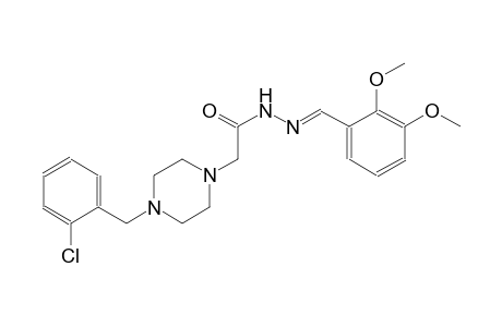 1-piperazineacetic acid, 4-[(2-chlorophenyl)methyl]-, 2-[(E)-(2,3-dimethoxyphenyl)methylidene]hydrazide