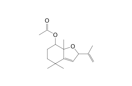 7-Benzofuranol, 2,4,5,6,7,7a-hexahydro-4,4,7a-trimethyl-2-(1-methylethenyl)-, acetate, (2.alpha.,7.beta.,7a.alpha.)-