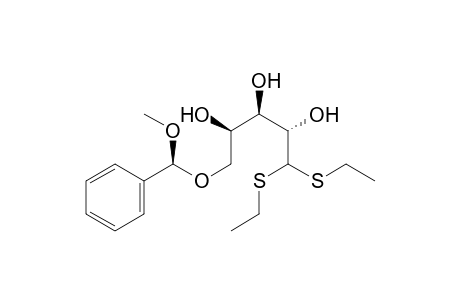 S-5-o-(methoxyphenylmethyl)-d-arabinose diethyl dithioacetal