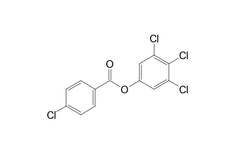 p-chlorobenzoic acid, 3,4,5-trichlorophenyl ester