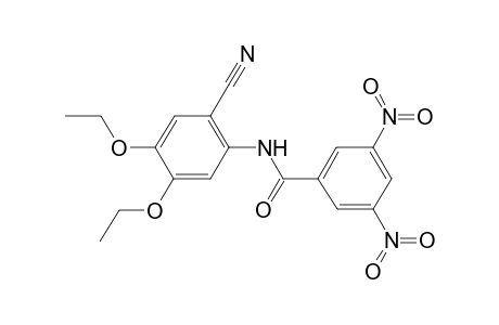 N-(2-cyano-4,5-diethoxy-phenyl)-3,5-dinitro-benzamide
