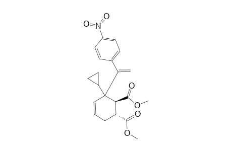DIMETHYL-3-CYCLOPROPYL-3-[1'-(4''-NITROPHENYL)-ETHENYL]-CYCLOHEX-4-ENE-1,2-DICARBOXYLATE