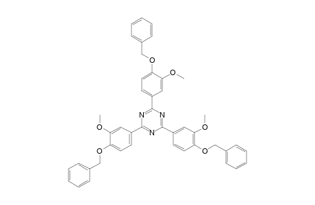 2,4,6-TRIS[4-(BENZYLOXY)-3-METHOXYPHENYL]-s-TRIAZINE