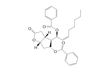 (Z)-(1S,5R,6R,7R,1'S)-7-Benzoyloxy-6-(1'-benzoyloxyoct-2'-enyl)-2-oxabicyclo[3.3.0]octan-3-one