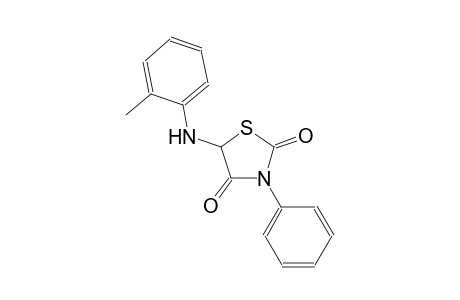 3-phenyl-5-(2-toluidino)-1,3-thiazolidine-2,4-dione