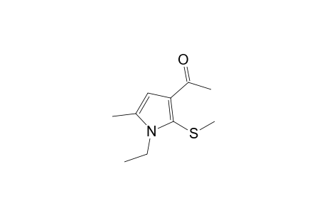 1-(1-Ethyl-5-methyl-2-methylsulfanyl-pyrrol-3-yl)ethanone