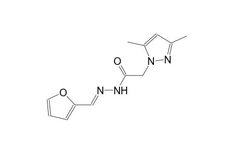 2-(3,5-dimethyl-1H-pyrazol-1-yl)-N'-[(E)-2-furylmethylidene]acetohydrazide