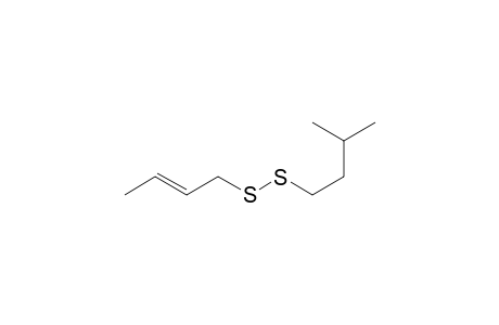 (E)-2-butenyl 3-methylbutyl disulfide