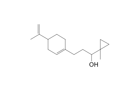 1-(1-Methylcyclopropyl)-3-(4-prop-1-en-2-ylcyclohexen-1-yl)propan-1-ol