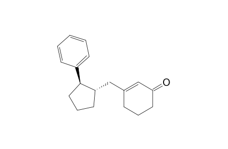 trans-3-(2-Phenylcyclopentylmethyl)-2-cyclohexen-1-one