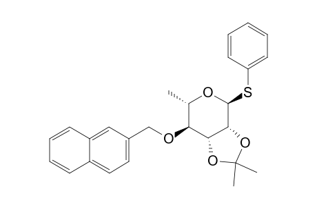 PHENYL-2,3-O-ISOPROPYLIDENE-4-O-(2-NAPHTHYLMETHYL)-1-THIO-ALPHA-L-RHAMNOPYRANOSIDE
