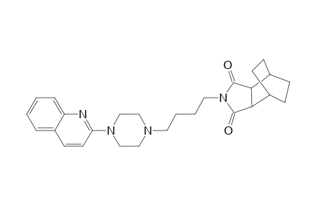 Hexahydro-2-{4'-[4"-(2"'-quinolinyl)-1"-piperazinyl]butyl}-4,7-ethane-1H-isoindole-1,3(2H)-dione