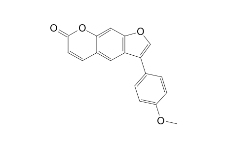 3-(4-Methoxyphenyl)-7-furo[3,2-g][1]benzopyranone