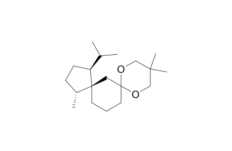 8,12-Dioxadispiro[4.1.5.3]pentadecane, 1,10,10-trimethyl-4-(1-methylethyl)-, (1.alpha.,4.beta.,5.alpha.)-(.+-.)-