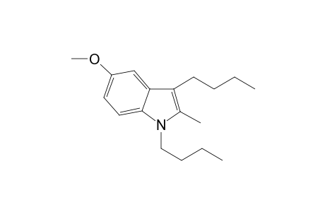 1,3-Dibutyl-5-methoxy-2-methylindole