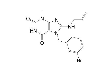 8-(allylamino)-7-(3-bromobenzyl)-3-methyl-3,7-dihydro-1H-purine-2,6-dione