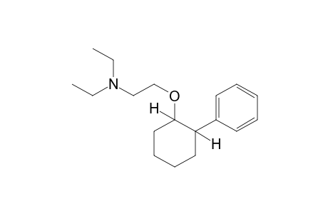 2-[(2-phenylcyclohexyl)oxy]triethylamine