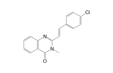 2-[(E)-2-(4-chlorophenyl)ethenyl]-3-methyl-4(3H)-quinazolinone
