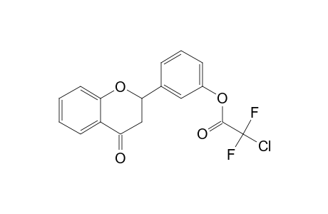 3'-Hydroxyflavanone, chlorodifluoroacetate