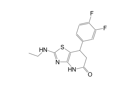 thiazolo[4,5-b]pyridin-5(4H)-one, 7-(3,4-difluorophenyl)-2-(ethylamino)-6,7-dihydro-