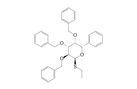 ETHYL-2,3,4-TRI-O-BENZYL-(5S)-5-C-PHENYL-1-THIO-BETA-D-ARABINOPYRANOSIDE