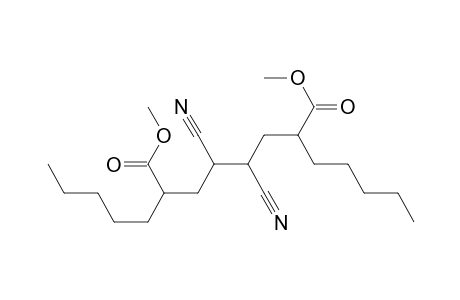 Dimethyl 4,5-dicyano-2,7-dipentyloctanedioate