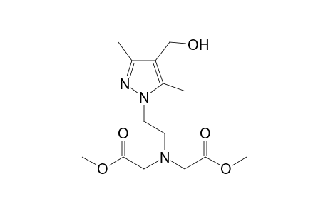 {[2-(3,5-Dimethyl-4-hydroxymethylpyrazol-1-yl)ethyl]methoxycarbonylmethylamino}acetic acid methyl ester