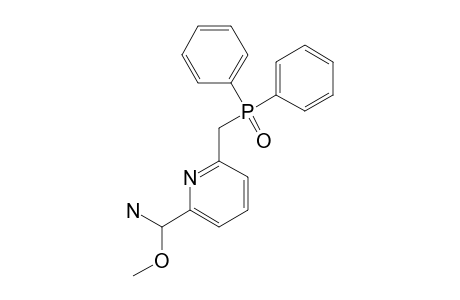 6-[(DIPHENYL-PHOSPHANOYL)-METHYL]-PYRIDINE-2-CARBOMETHOXYIMIDATE