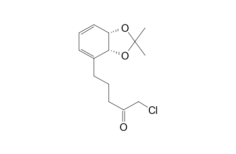 1-Chloro-5-((3aR,7aS)-2,2-dimethyl-3a,7a-dihydrobenzo[d][1,3]dioxol-4-yl)pentan-2-one