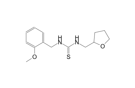 N-(2-methoxybenzyl)-N'-(tetrahydro-2-furanylmethyl)thiourea