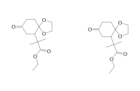 ETHYL-2-(1,4-DIOXASPIRO-[4.5]-DECAN-8-ON-6-YL)-2-METHYLPROPANOATE